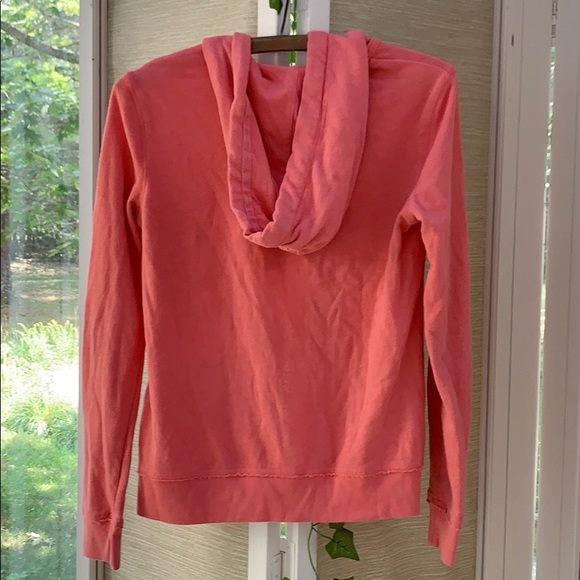 Aeropostale Hoodie, Melon Colored Sweatshirt, Front Zip Hoodie, Athleisure - Picture 9 of 10